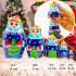 Russian Christmas Nesting Dolls Set of 5 pcs