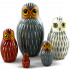 Owl Nesting Dolls Set of 5 pcs