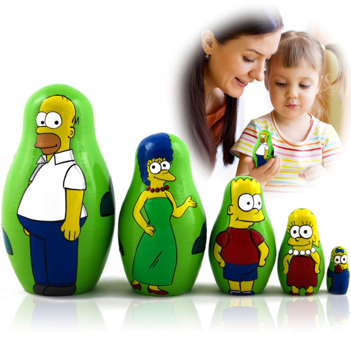 Simpsons nesting dolls store
