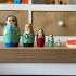 Dentist Nesting Dolls Set of 5 pcs - Medical Themed Matryoshka