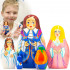 Matryoshka Doll with Cinderella Characters Set of 5 pcs