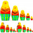 Easter Nesting Dolls Set of 5 pcs