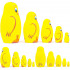 Ducklings Nesting Dolls Set 5 Pcs - Duck Toys for Ducklings