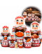 Russian Doll in Slavic Clothing Set of 7 pcs