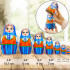 Russian Nesting Dolls in Dirndl Dresses Women Set of 7 pcs