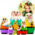 Russian Dolls with Seven Dwarfs Figures from Tale Snow White and The Seven Dwarfs Set of 7 pcs