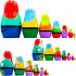 Russian Dolls with Seven Dwarfs Figures from Tale Snow White and The Seven Dwarfs Set of 7 pcs