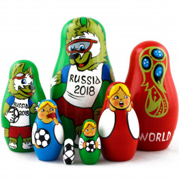 FIFA World Cup Matches Nesting Dolls Set of 7 Pcs