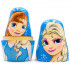 Matryoshka Nesting Doll Cartoon Characters Frozen Elza 7 Pieces