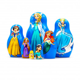 Fairy Princesses Dolls Set 7 Pieces
