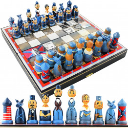 American Civil War Chess Set 